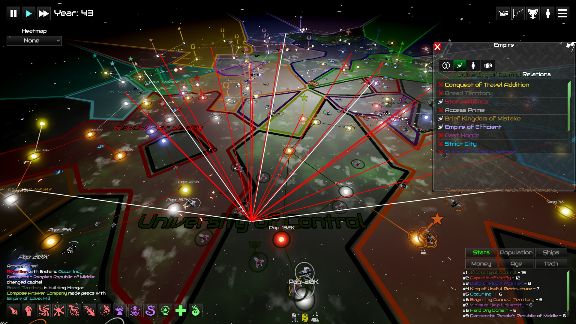 GalactiWar - Empire Simulator – Screenshot 13
