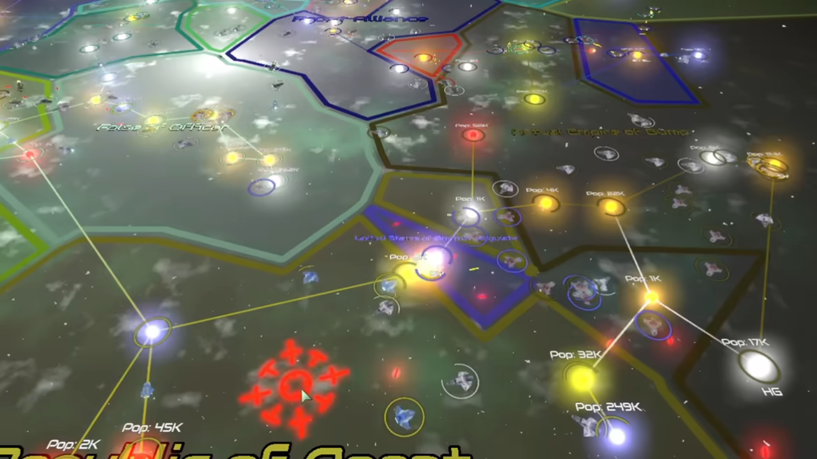 GalactiWar - Empire Simulator video 3