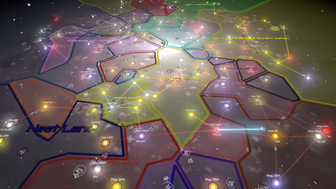 GalactiWar - Empire Simulator video 1