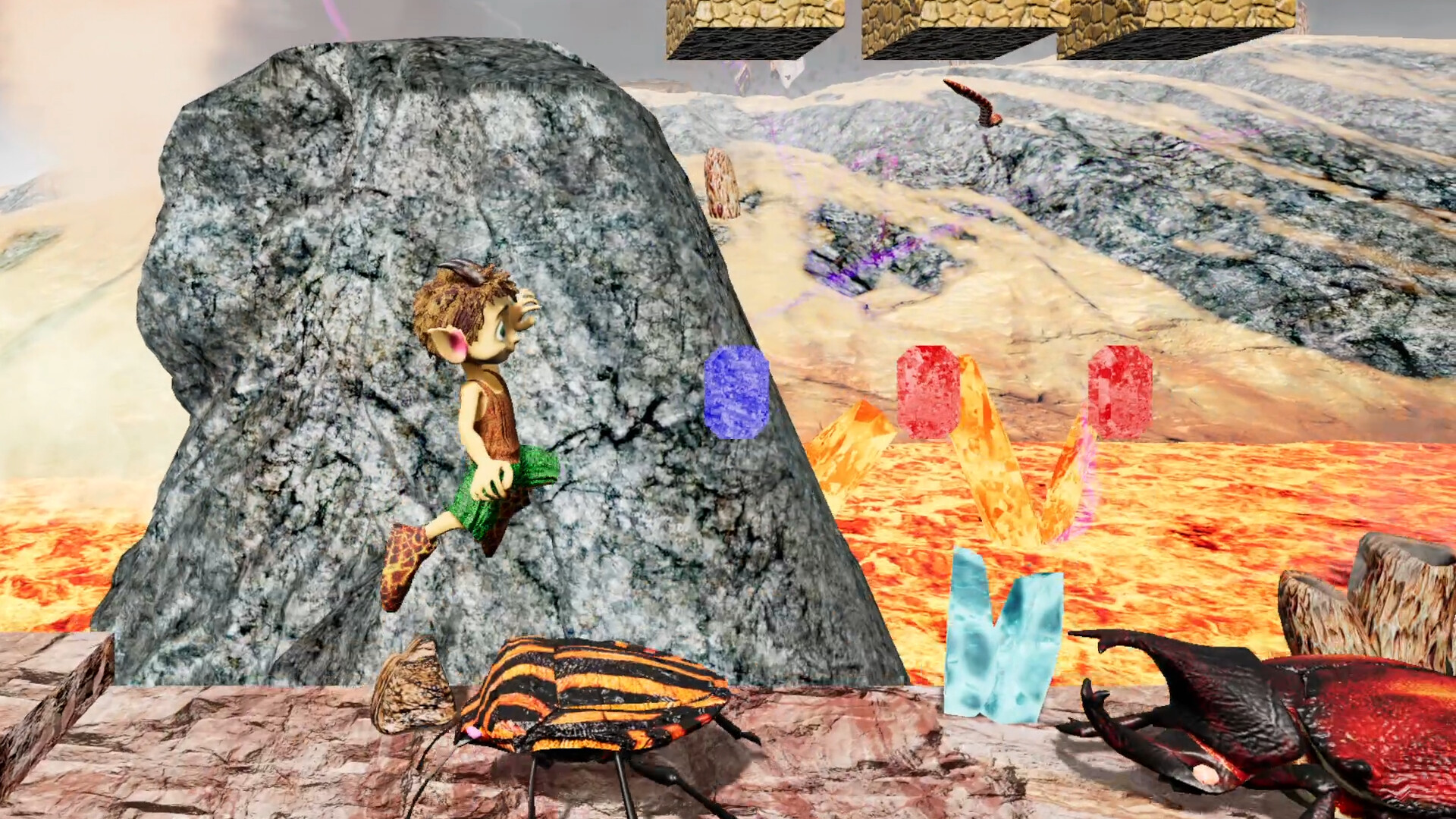 Planet of Lava – Save the Planet screenshot #1