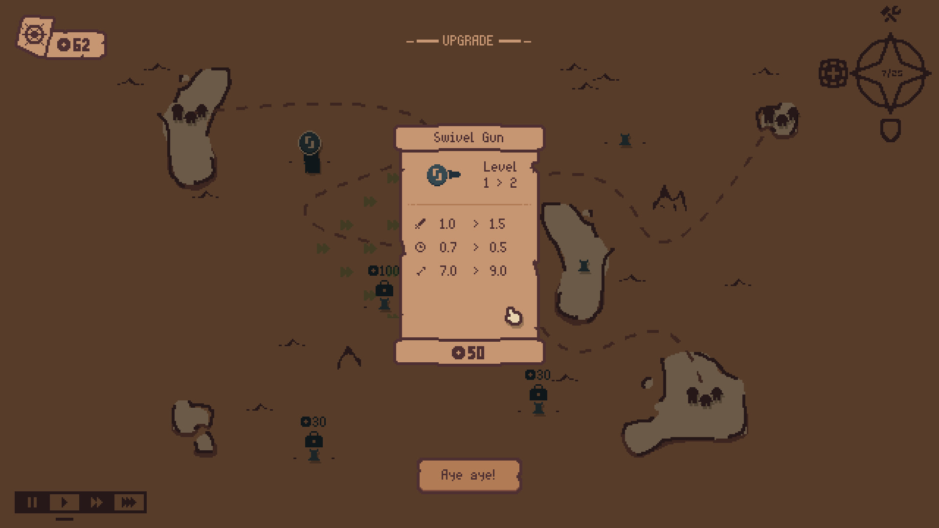 PEW PEW PIRATES - Tower Defense screenshot #5