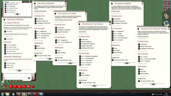 Fantasy Grounds - Call of Cthulhu: The House of R'lyeh