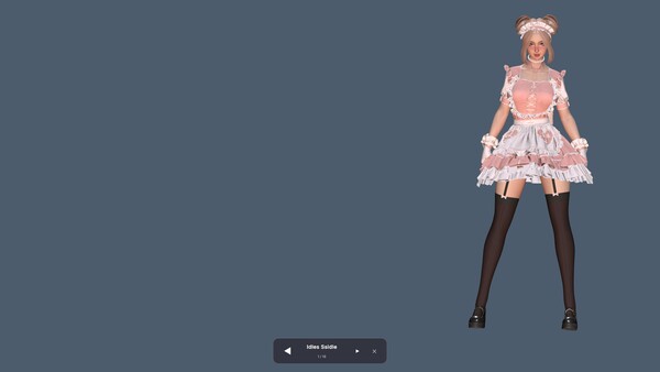 Screenshot of Your Maid gameplay showing in-action mechanics