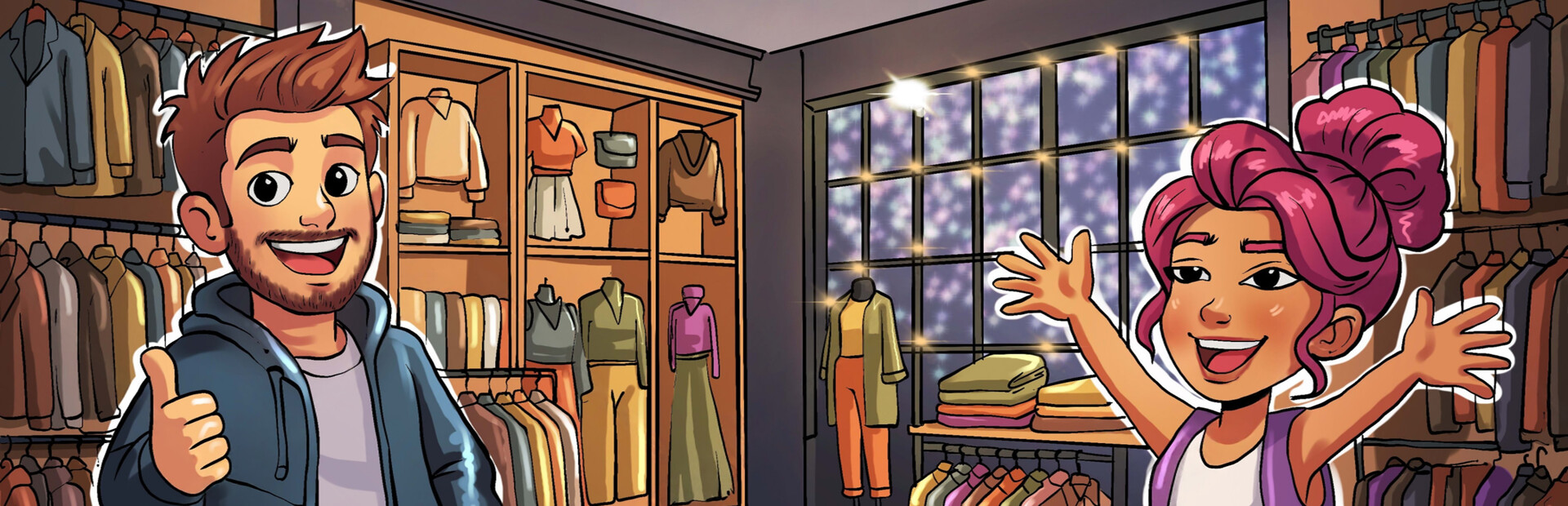 Fit Happens: A Clothing Shop Simulator