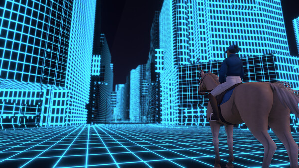Screenshot of TOP STEED gameplay showing in-action mechanics