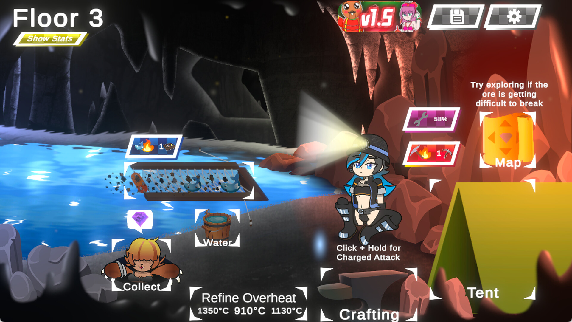 Mineheart Abyss screenshot #4