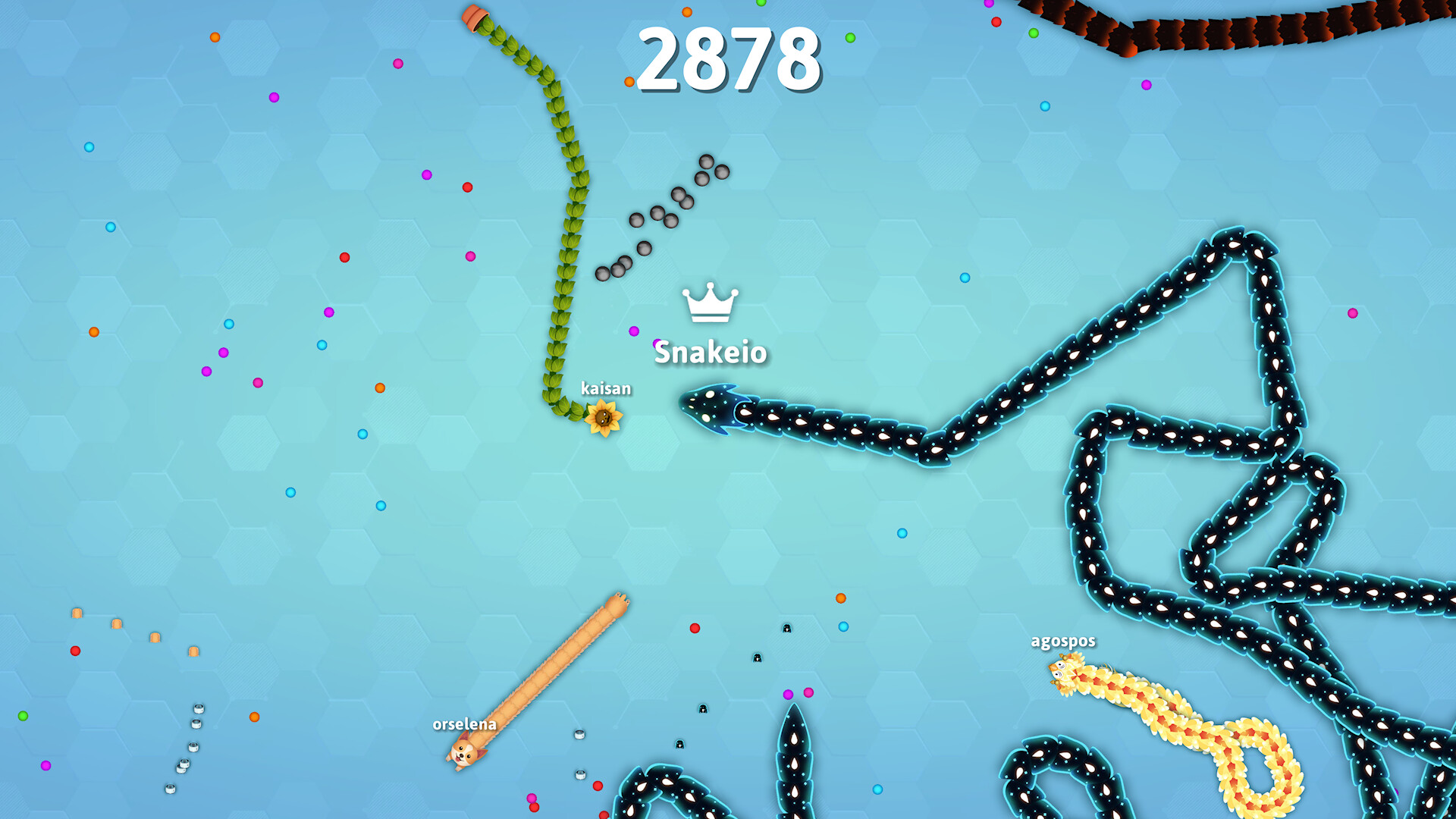 Snake.io screenshot 2