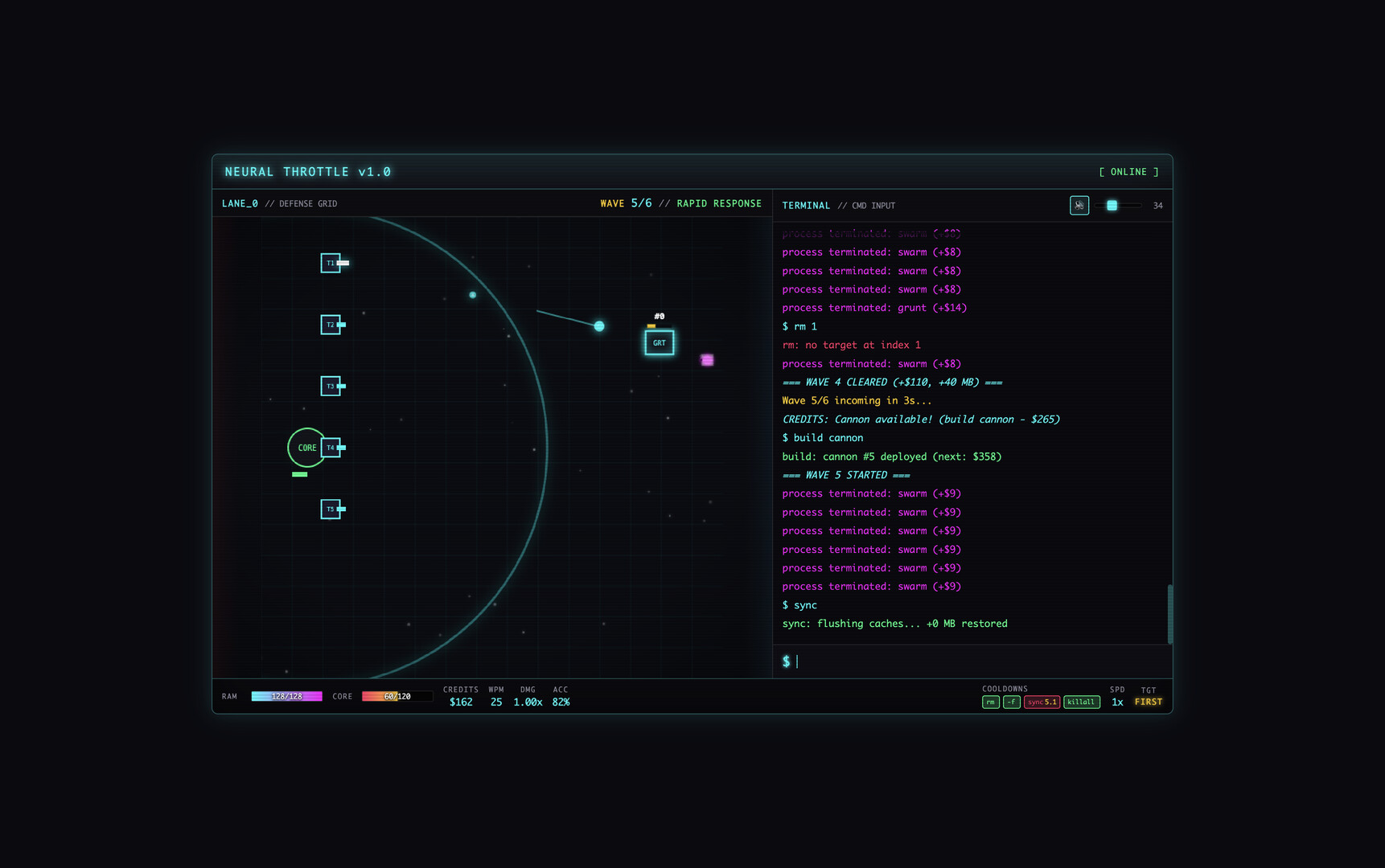 Neural Throttle screenshot #3