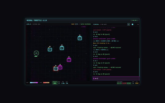 Screenshot 4 of Neural Throttle - final gameplay screenshot