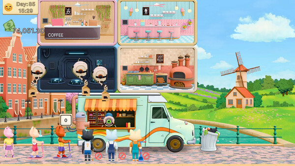 Screenshot 3 of Kat Kat: The Food Truck - more gameplay footage