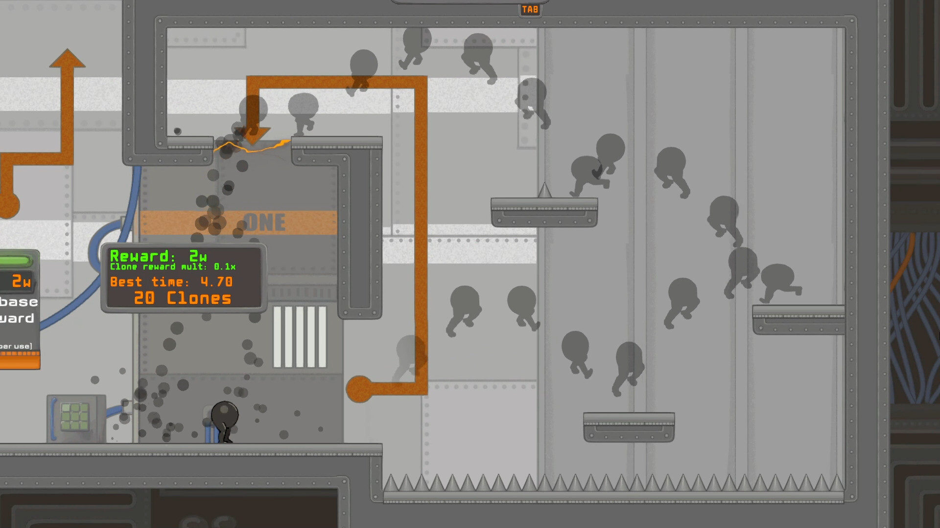 IGTAP: an Incremental Game That's Also a Platformer screenshot #1