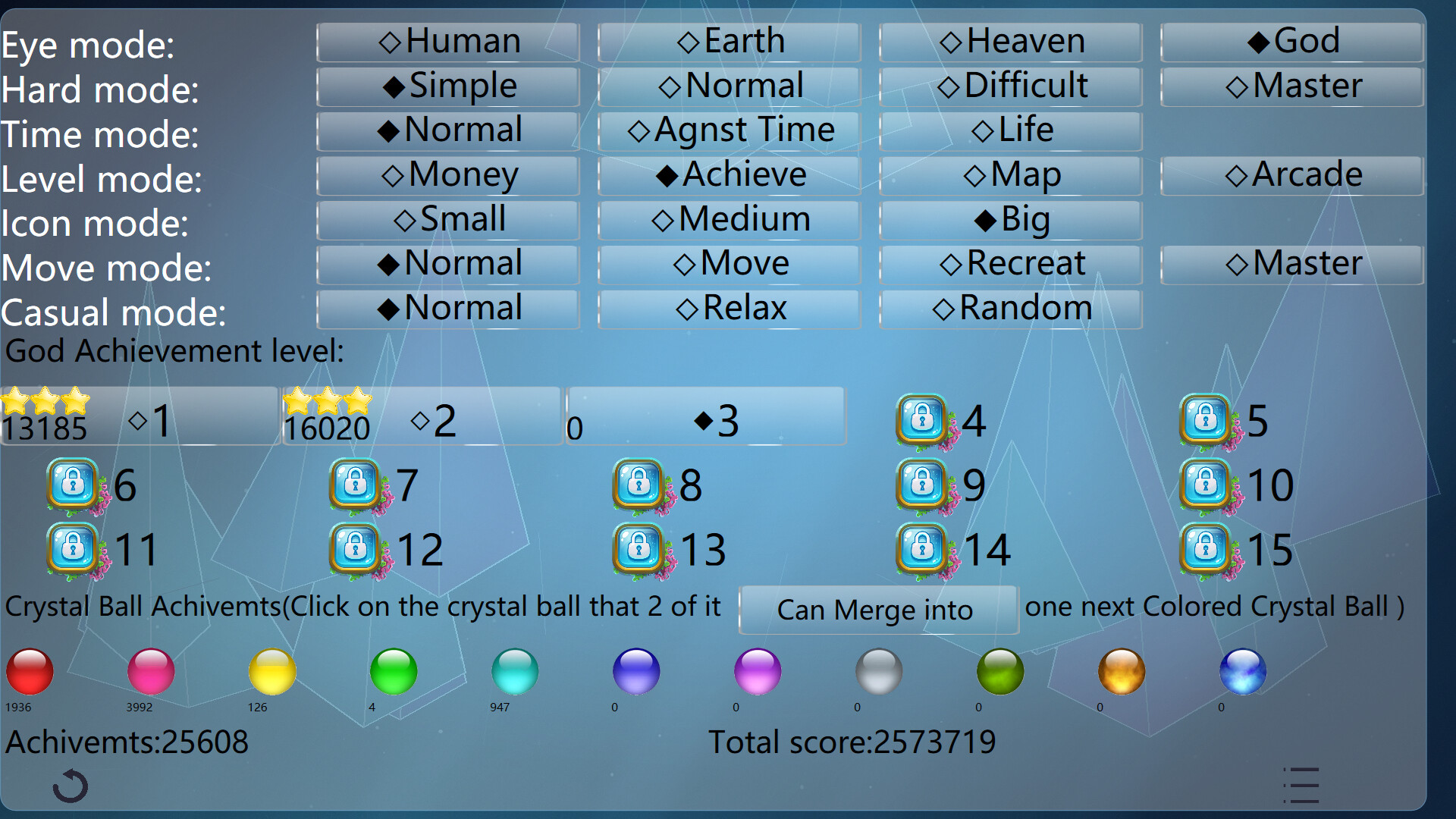 CrystalLinker:Infinity screenshot #2
