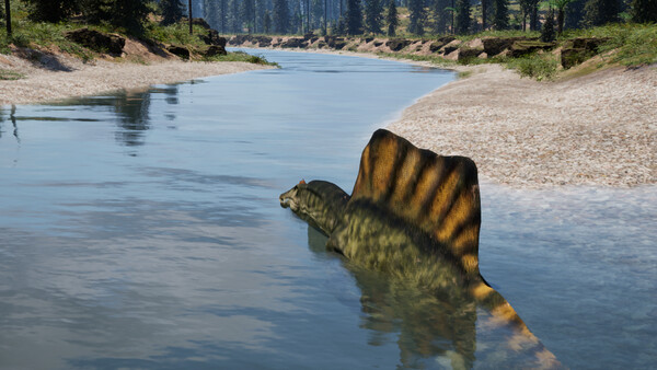 Screenshot of Primal Legacy gameplay showing in-action mechanics