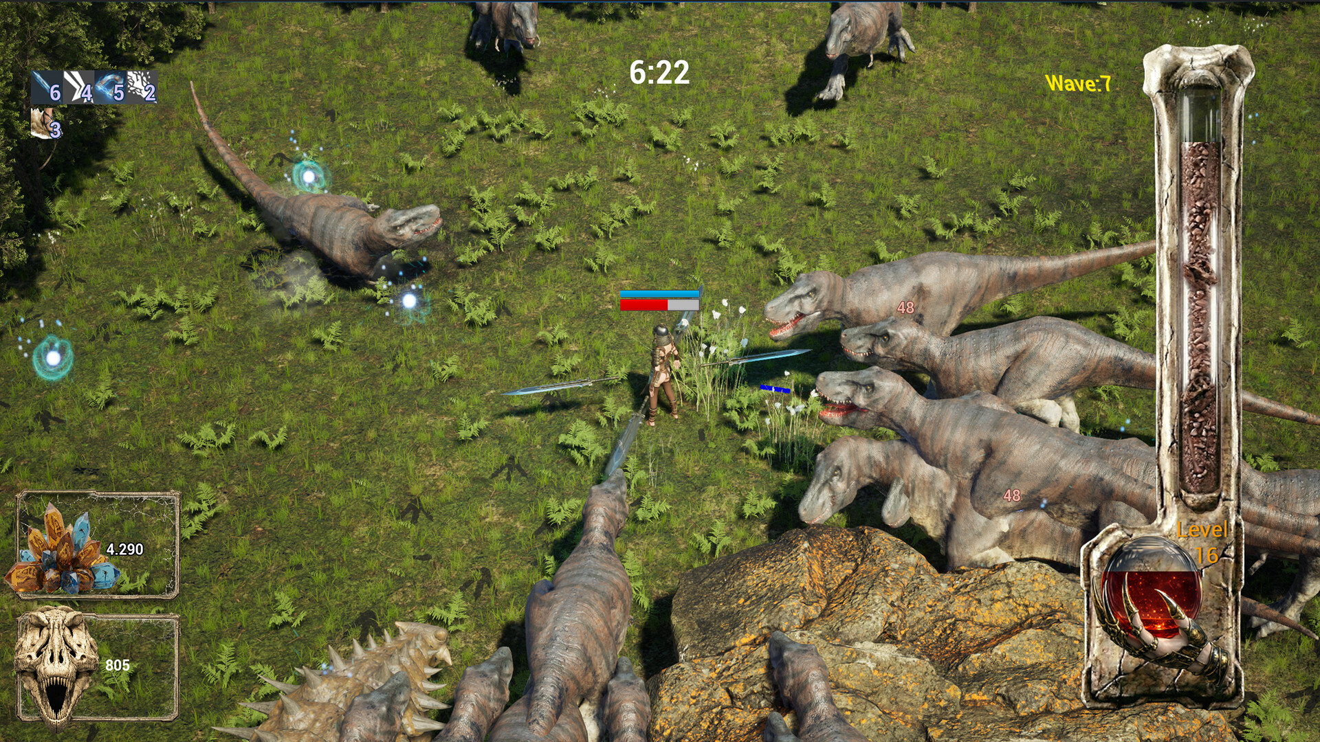 Chrono Vanguard: Primal Survival - Dinosaur screenshot 14