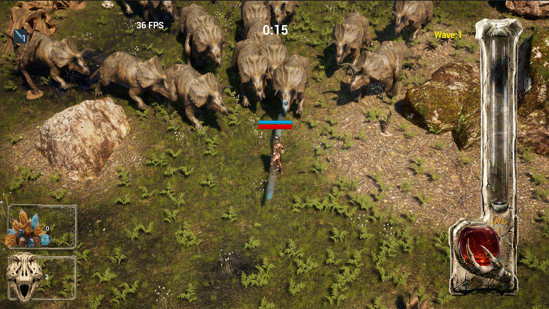 Chrono Vanguard: Primal Survival - Dinosaur screenshot 4