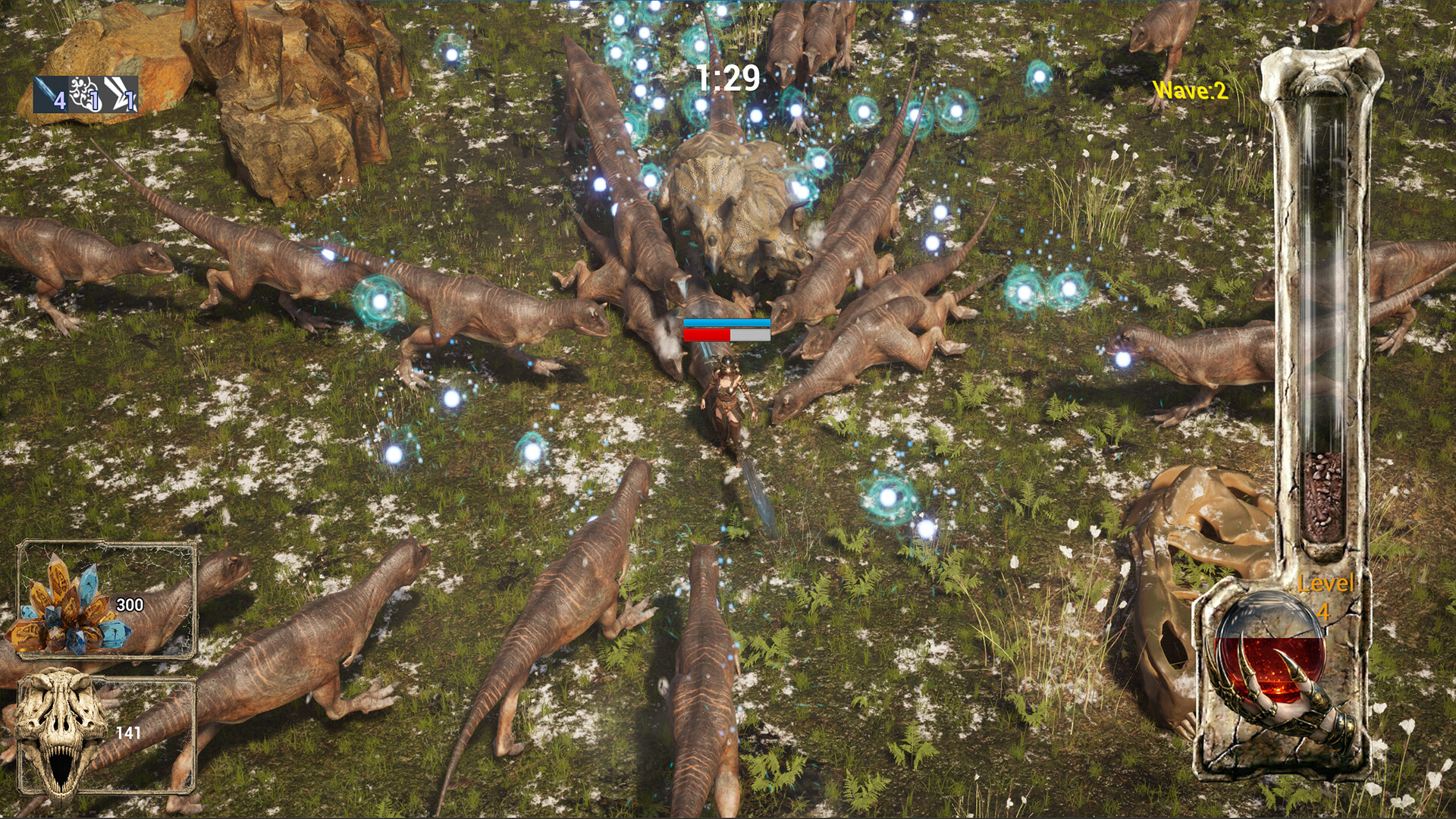 Chrono Vanguard: Primal Survival - Dinosaur screenshot 3