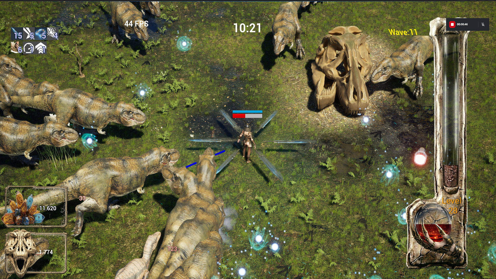 Chrono Vanguard: Primal Survival - Dinosaur screenshot 8