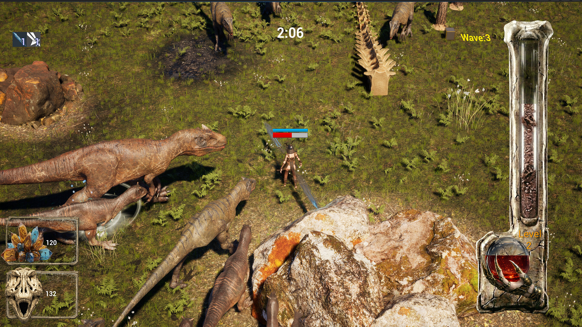 Chrono Vanguard: Primal Survival - Dinosaur screenshot 16