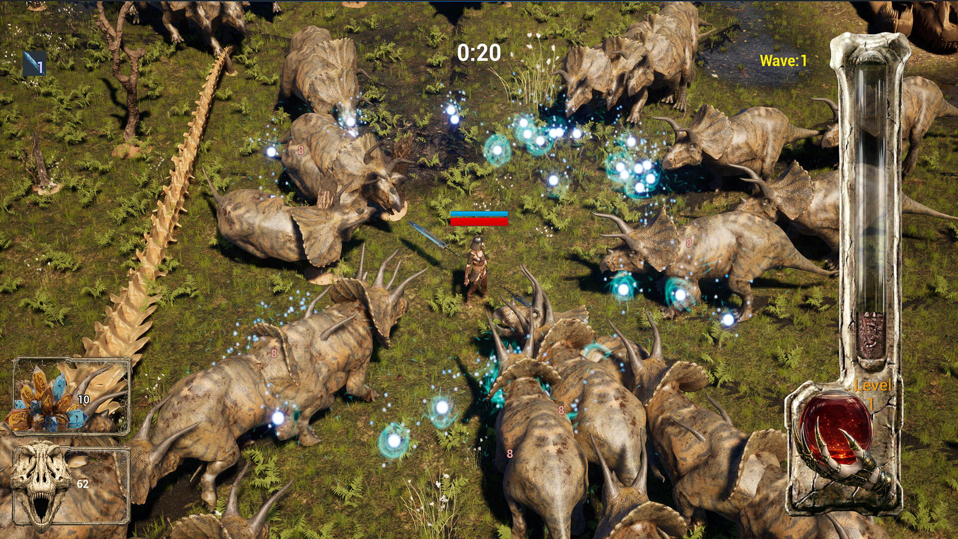 Chrono Vanguard: Primal Survival - Dinosaur screenshot 6