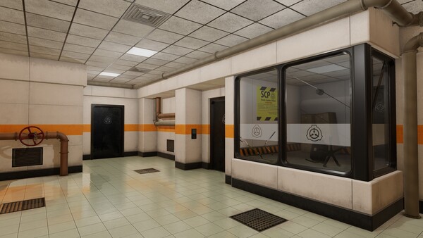 Screenshot of SCP gameplay showing in-action mechanics