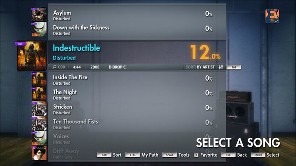 Rocksmith® 2014 – Disturbed - “Indestructible”