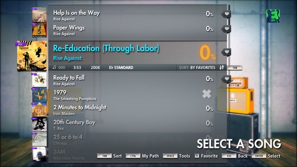 Rocksmith® 2014 – Rise Against - “Re-Education (Through Labor)”