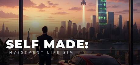 SELF MADE: Investment Life Sim by Billmeade Gaming - $14.99 game cover