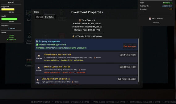 SELF MADE: Investment Life Sim