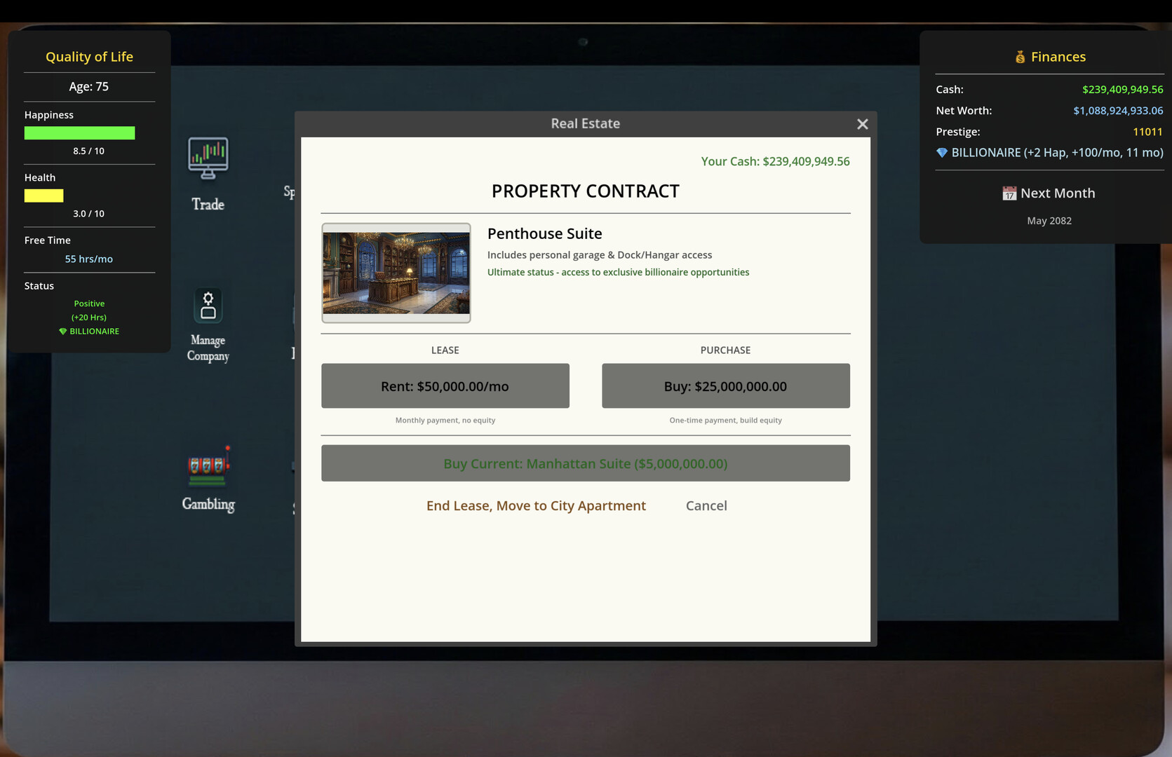 SELF MADE: Investment Life Sim screenshot #7