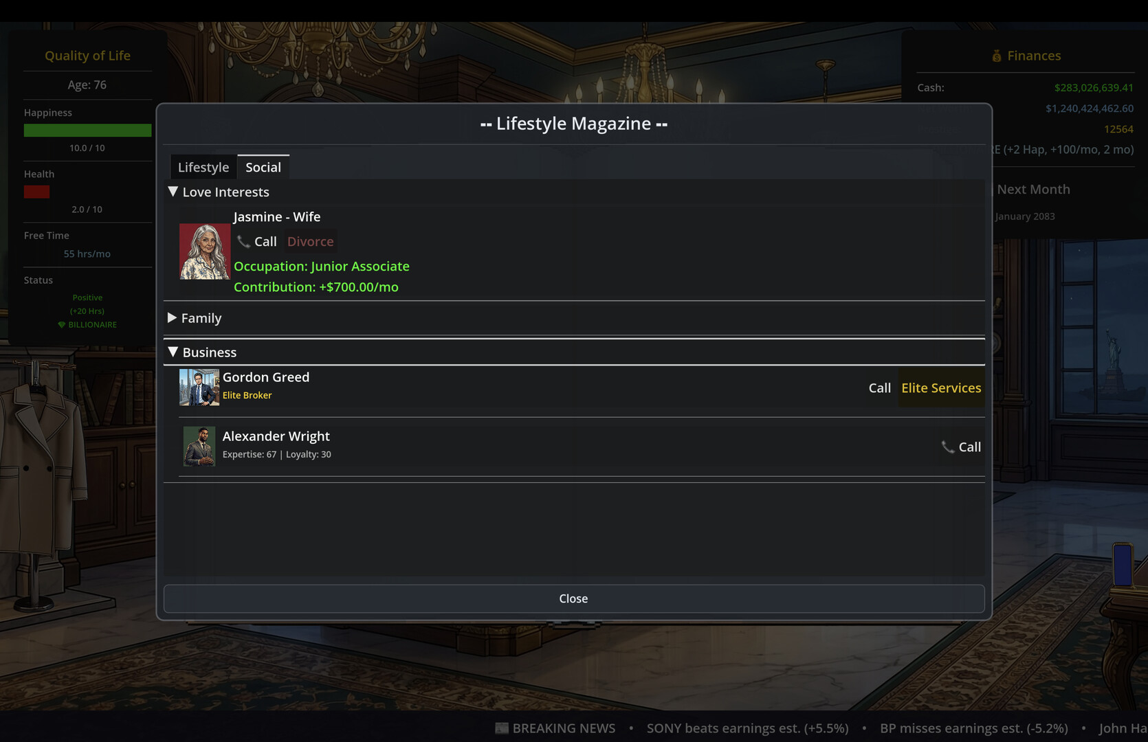 SELF MADE: Investment Life Sim screenshot #10