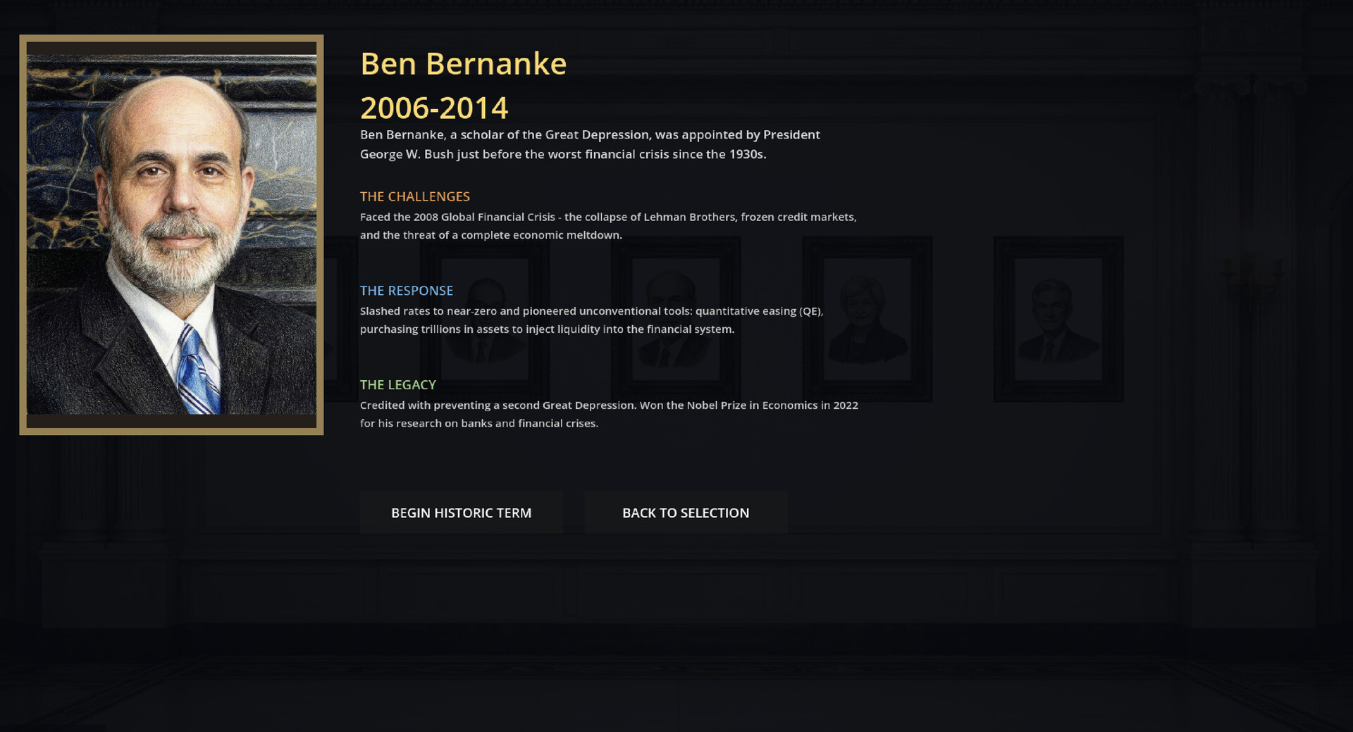 Federal Reserve Simulator screenshot 11