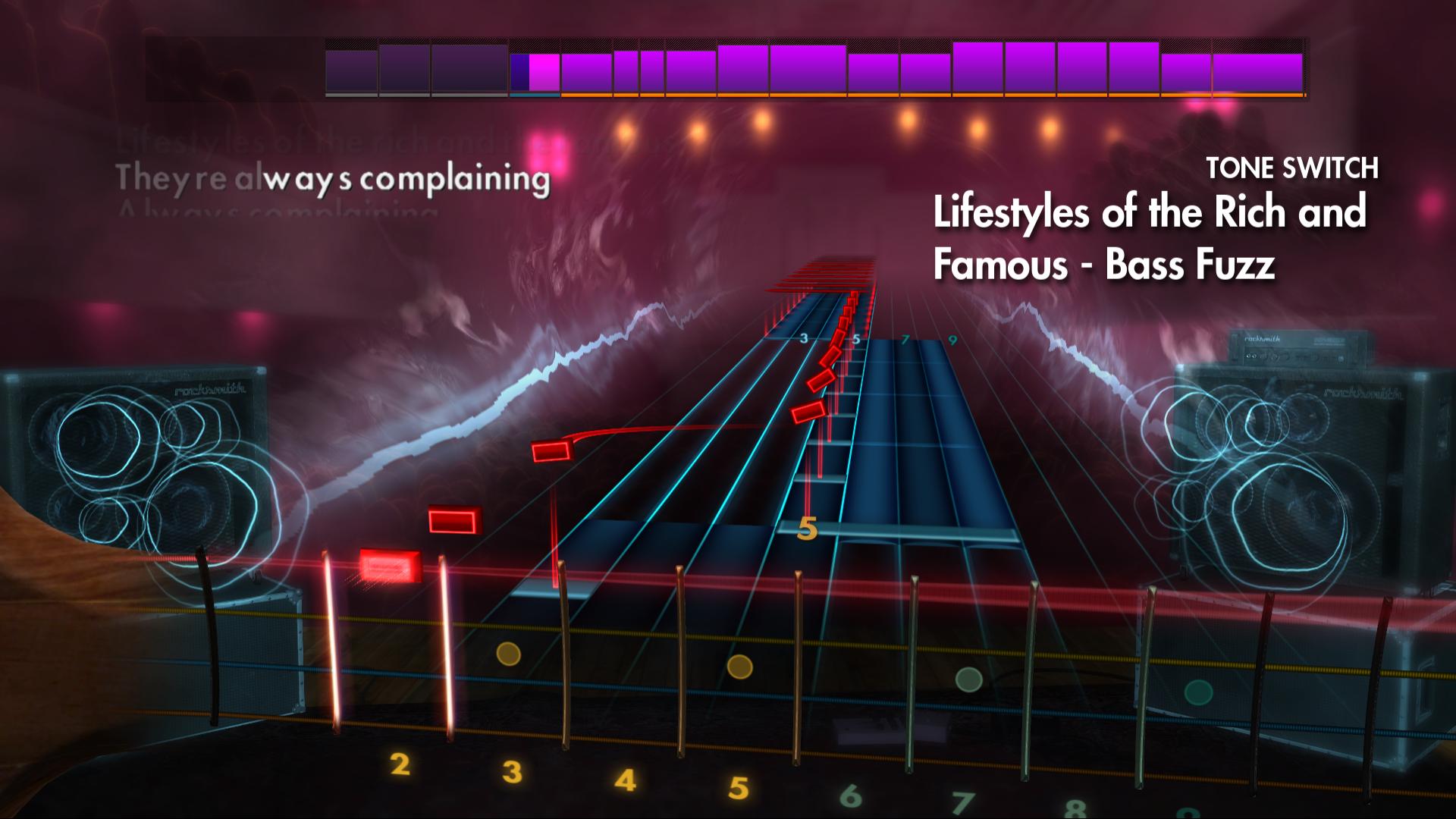 Rocksmith® 2014 – Good Charlotte - “Lifestyles of the Rich and Famous”のスクリーンショット 1