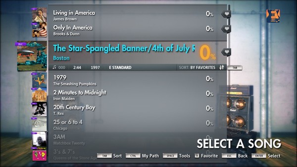 Rocksmith® 2014 – Boston - “The Star Spangled Banner / 4th of July Reprise”