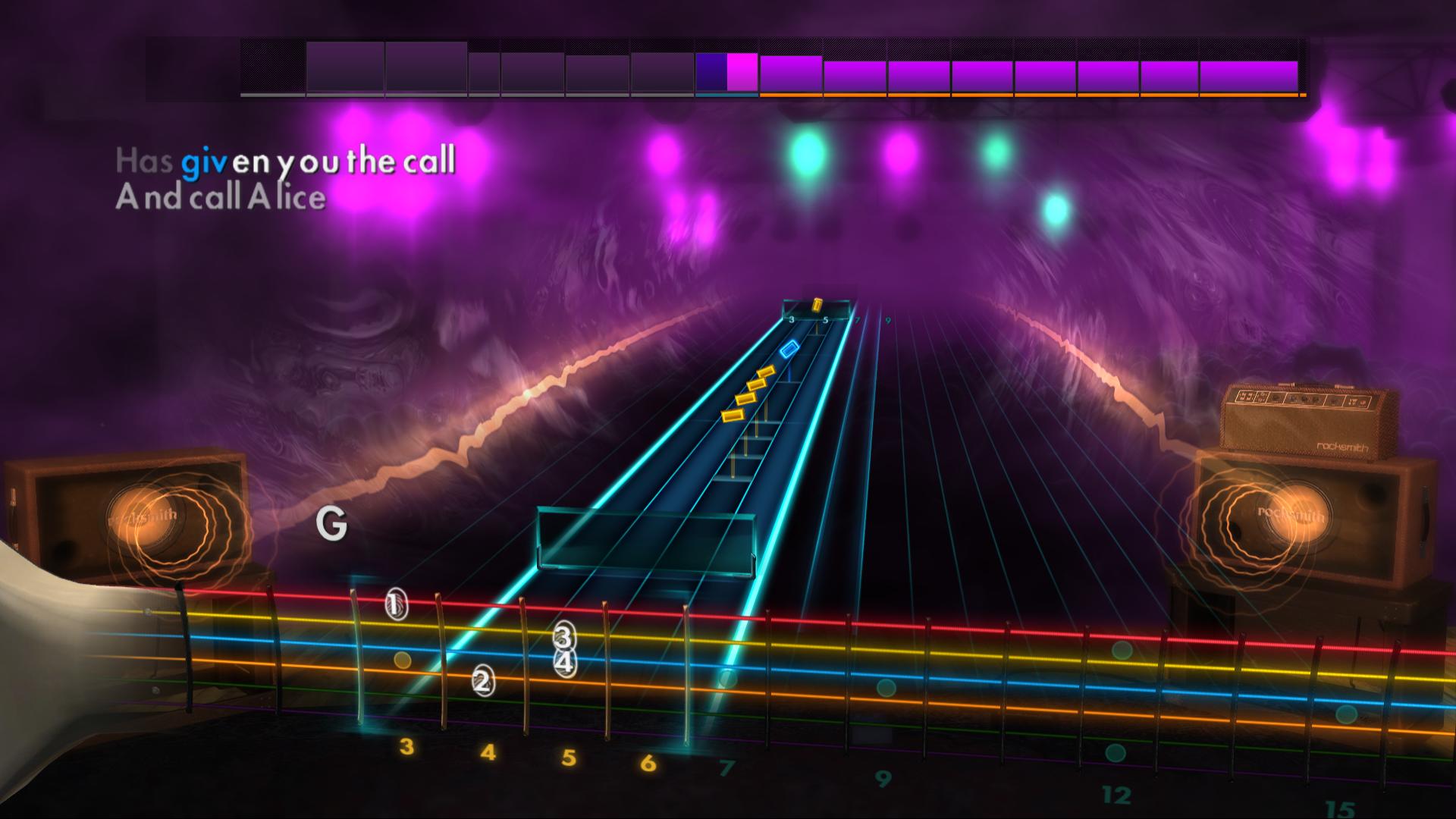 Rocksmith® 2014 – Jefferson Airplane  - “White Rabbit” Featured Screenshot #1