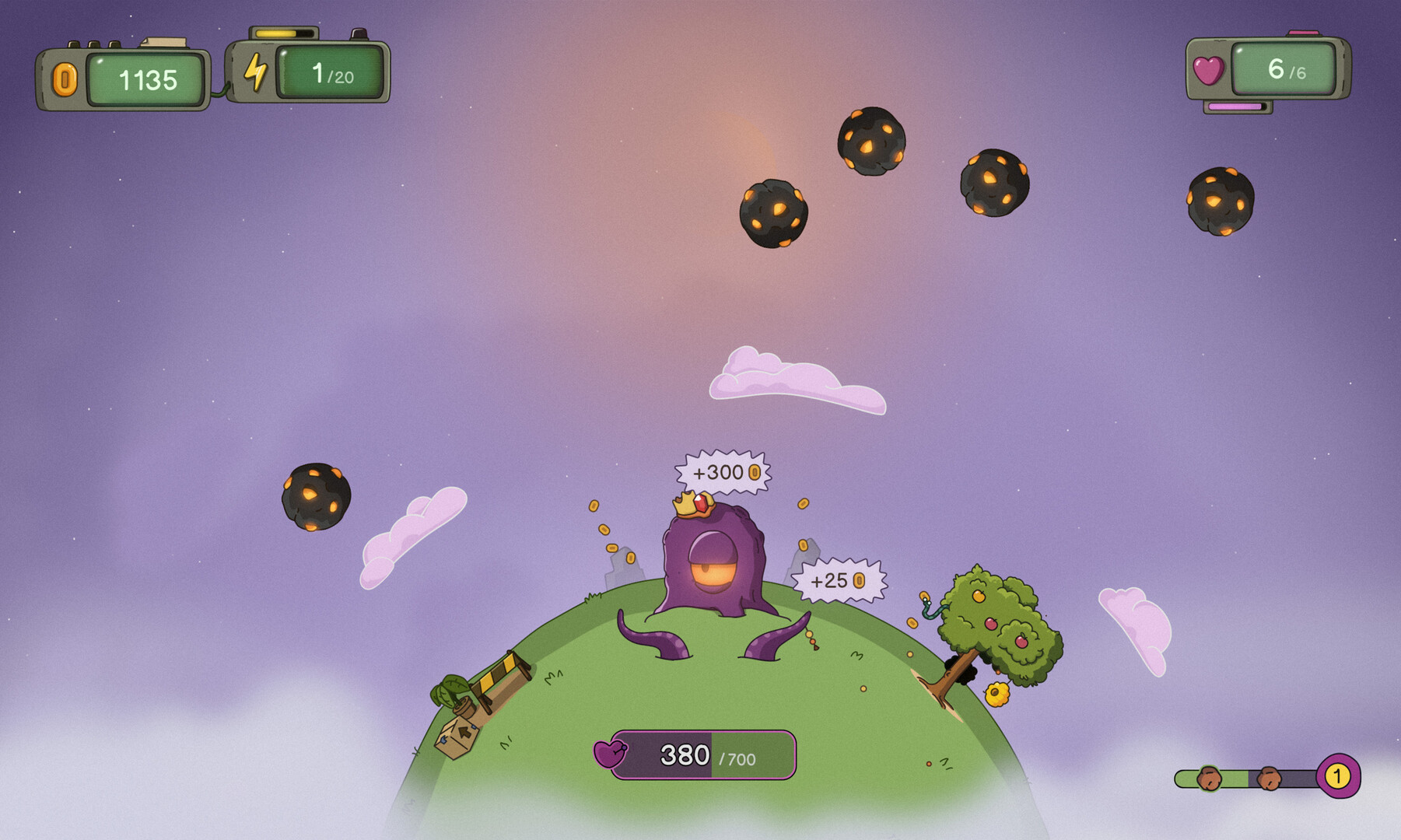 Tiny Planets: Dream Defenderのスクリーンショット 1