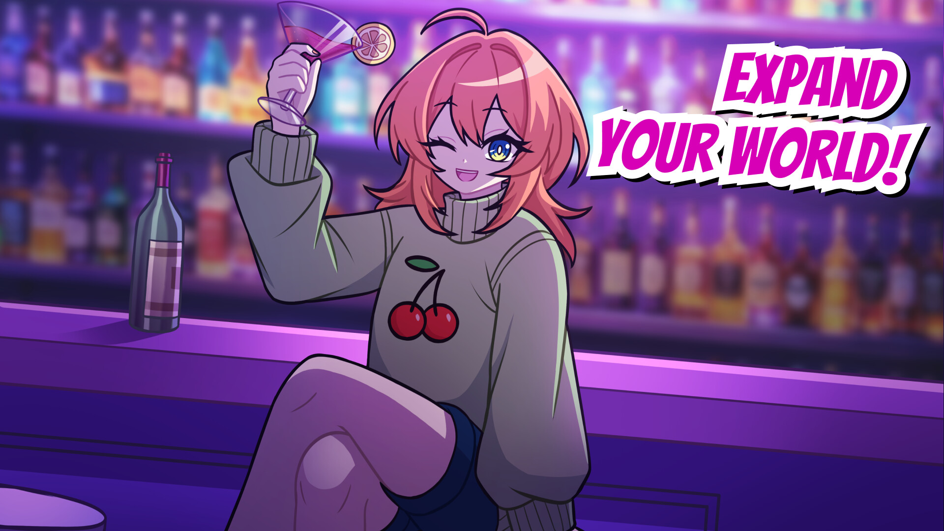 I Opened an Idle Bar So I Can GOON to HOT GIRLS screenshot #2