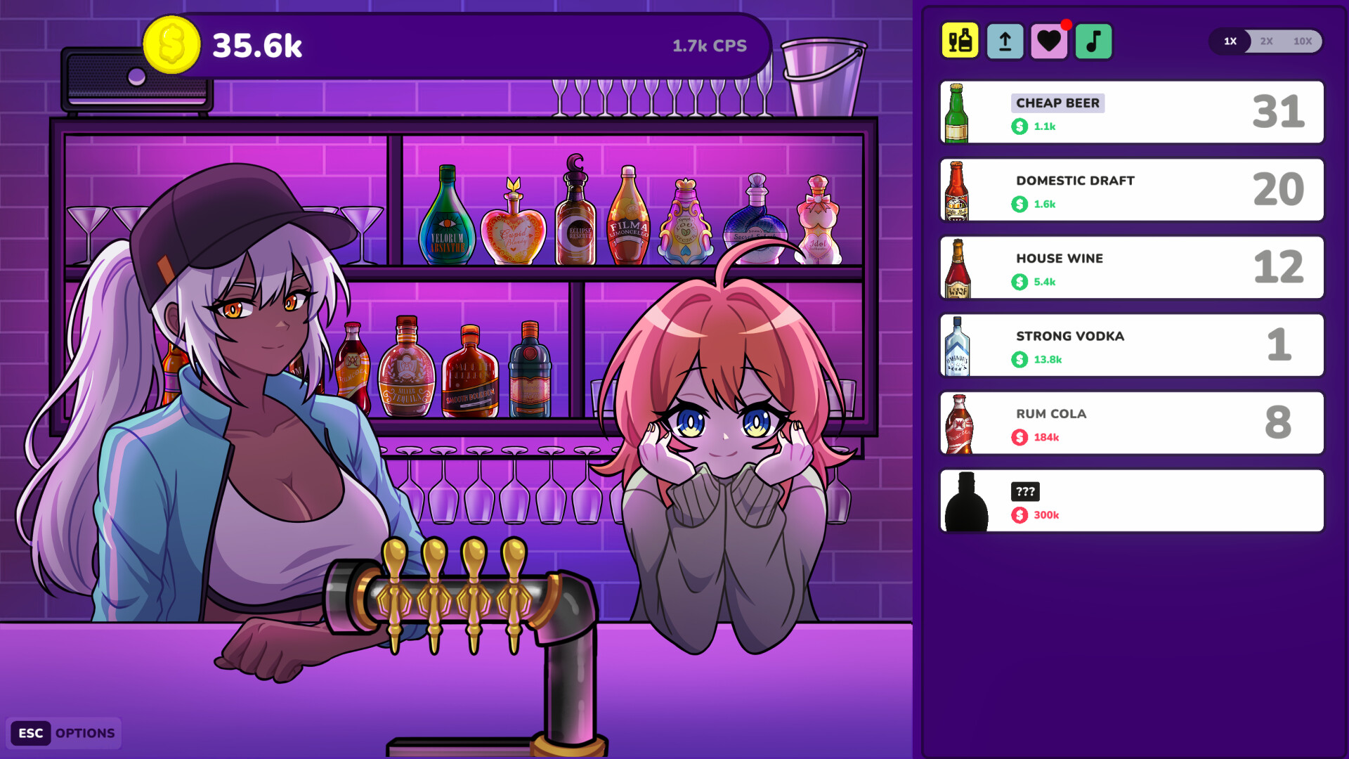 I Opened an Idle Bar So I Can GOON to HOT GIRLS screenshot 10
