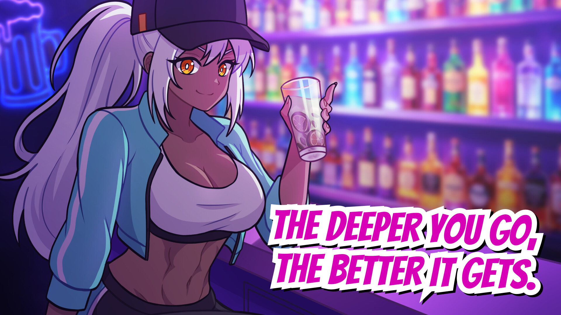 I Opened an Idle Bar So I Can GOON to HOT GIRLS screenshot #4