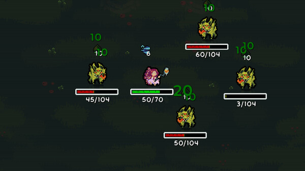 Screenshot of Deckzin gameplay showing in-action mechanics