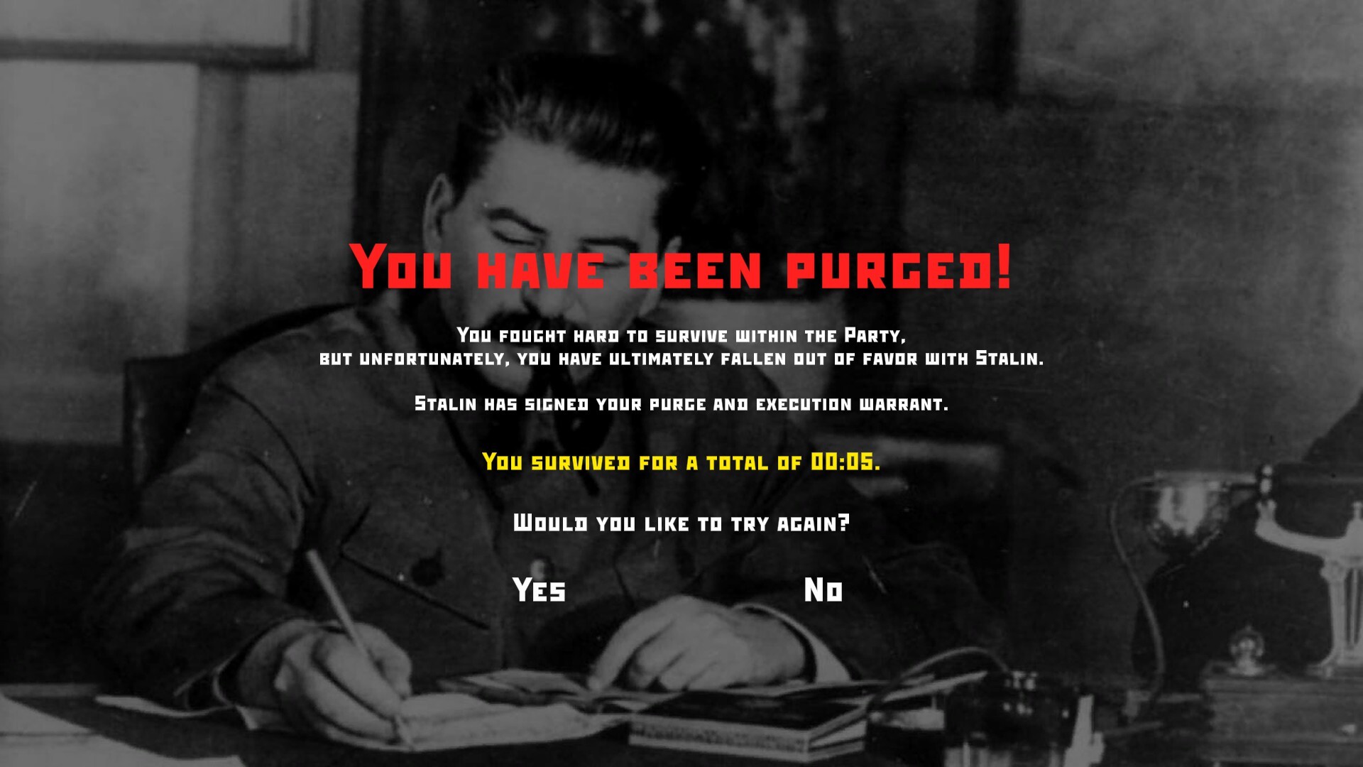 Avoid The Stalin's Purge screenshot #3