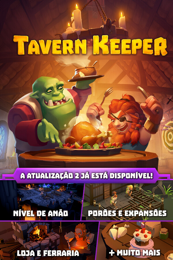 Capa de Tavern Keeper 🍻
