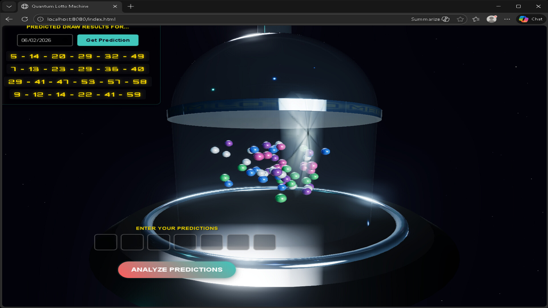 #3. Quantum Lotto Machine (Steam) Ved: Quantum Studio