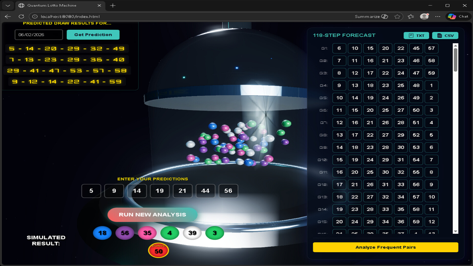 #6. Quantum Lotto Machine (Steam) Ved: Quantum Studio