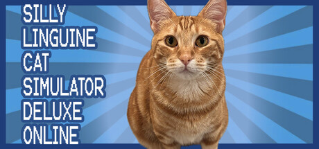 Steam cover for Silly Linguine Cat Simulator Deluxe Online.