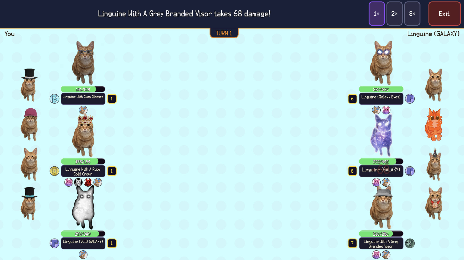 Silly Linguine Cat Simulator Deluxe Online screenshot 4