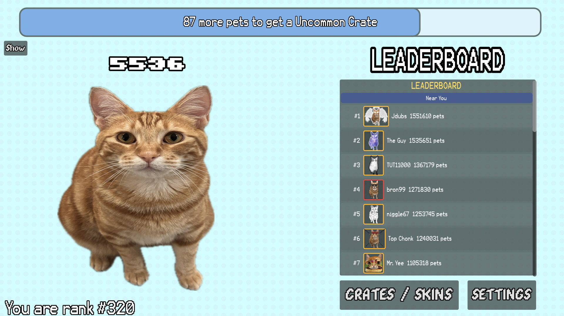 Silly Linguine Cat Simulator Deluxe Online Featured Screenshot #1