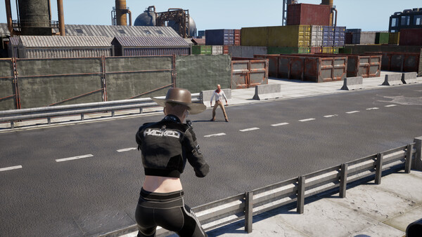 Screenshot of Infected Zone Survival gameplay showing in-action mechanics