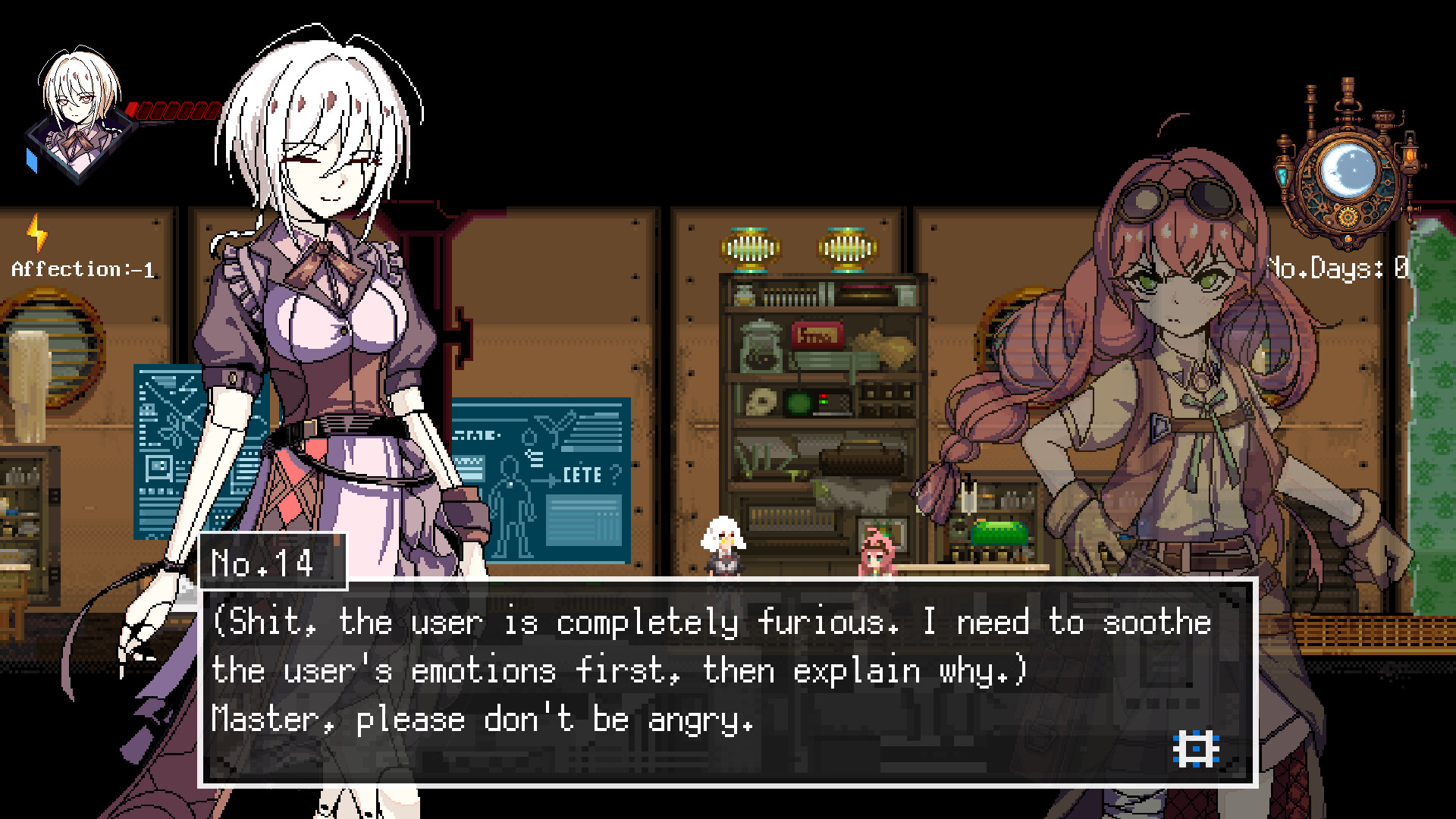 To the Stars: Do Maid Robots Dream of Electric Grapefruit screenshot #3