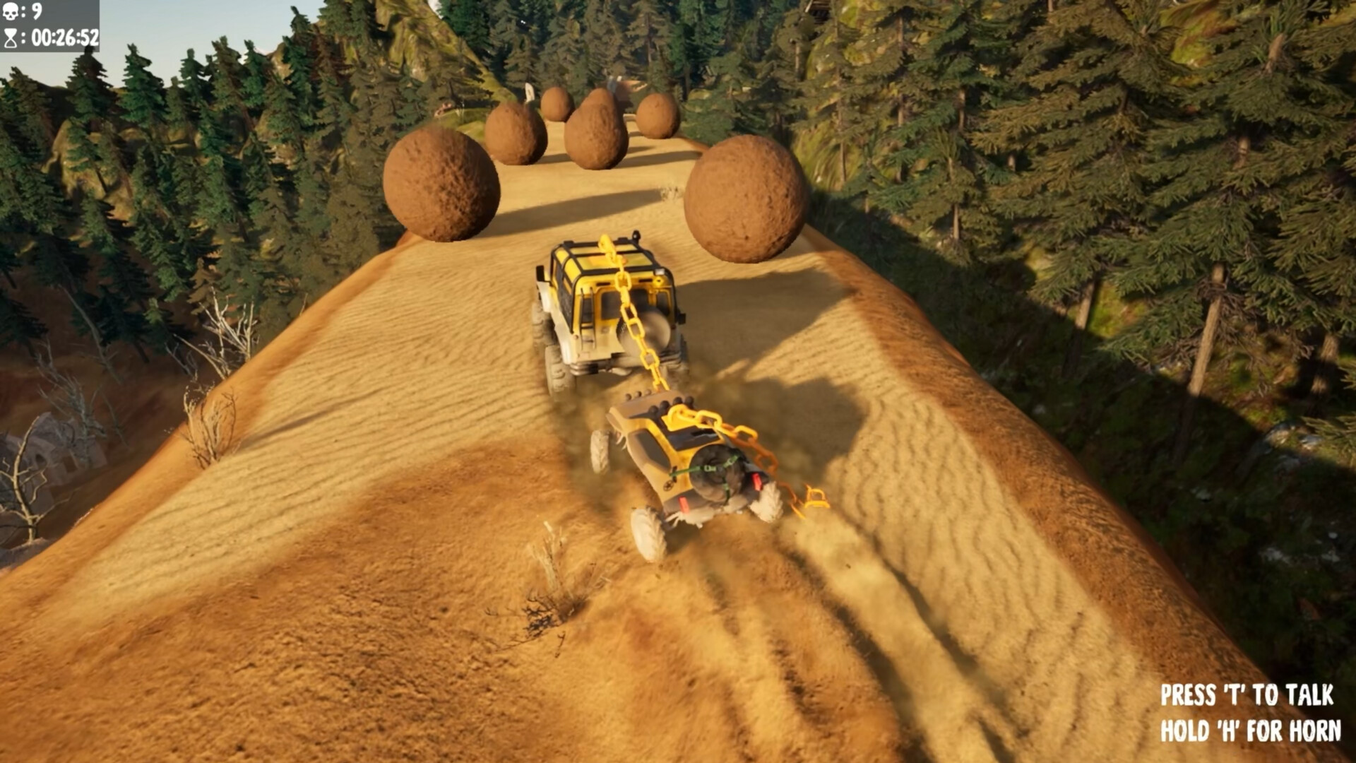 Chained Wheels Demo Featured Screenshot #1