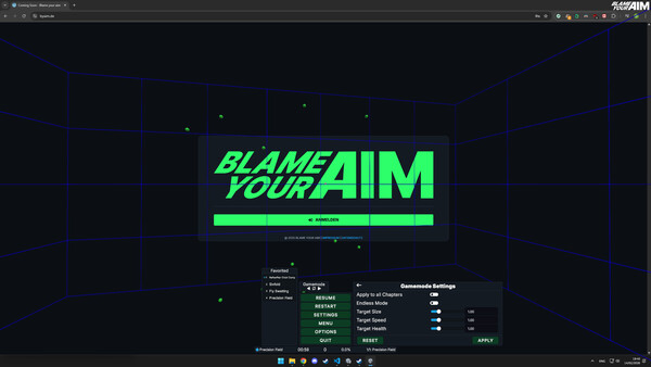 Blame your Aim game for windows Pc 1